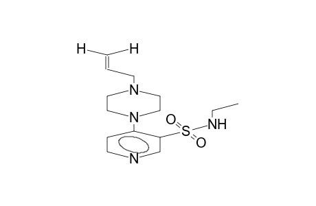 N-ethyl-4-(4-allylpiperazino)pyridine-3-sulfonamide