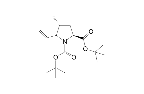 (2S,4R)-Di-tert-butyl-4-methyl-5-vinylpyrrolidin-1,2-dicarboxylate