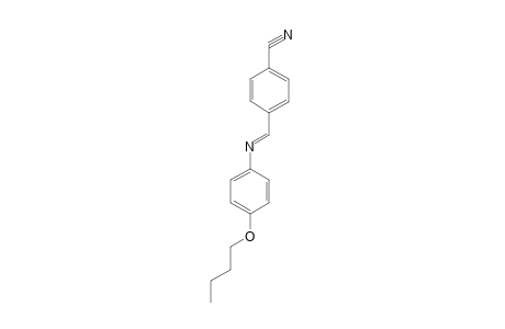 p-[N-(p-butoxyphenyl)formimidoyl]benzonitrile