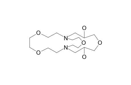 12,16-Dihydroxy-4,7,14,20-tetraoxa-1,10-diazabicyclo[8.7.5]-docozane