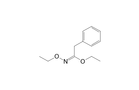 Ethyl (N-ethoxy)phenylacetimidate