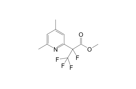 Methyl 2-[4',6-dimethylpyridin-2'-yl]perfluoropropionate