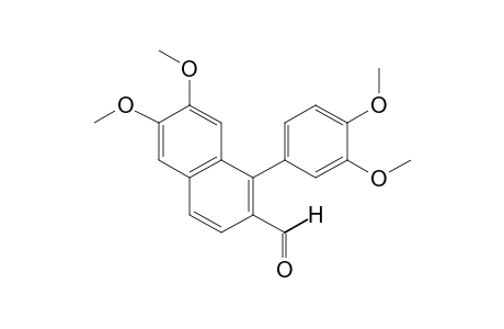 6,7-dimethoxy-1-(3,4-dimethoxyphenyl)-2-naphthaldehyde