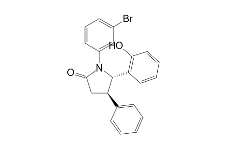 (4R,5S)-1-(3-Bromophenyl)-5-(2-hydroxyphenyl)-4-phenylpyrrolidin-2-one