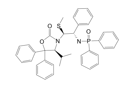 N-[(1S,2S)-2-[(S)-4-ISOPROPYL-2-OXO-5,5-DIPHENYLOXAZOLIDIN-3-YL]-2-METHYL-SULFANYL-1-PHENYLETHYL]-DIPHENYLPHOSPHINAMIDE