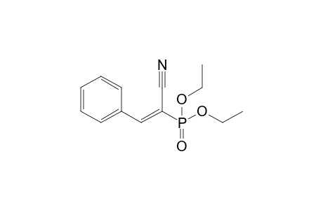 (E)-2-diethoxyphosphoryl-3-phenyl-acrylonitrile