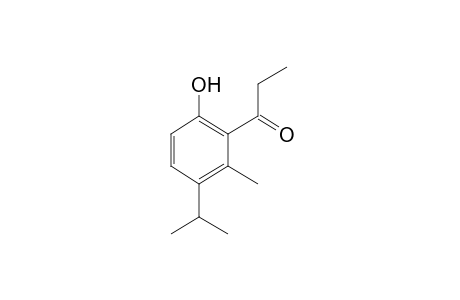 6'-hydroxy-3'-isopropyl-2'-methylpropiophenone