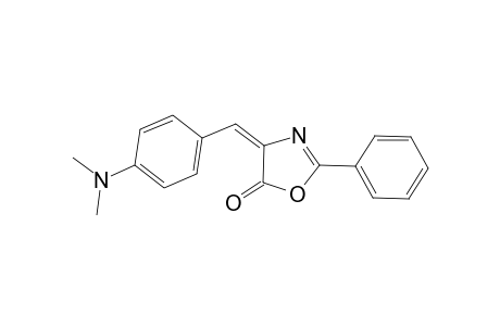 5(4H)-Oxazolone, 4-[[4-(dimethylamino)phenyl]methylene]-2-phenyl-