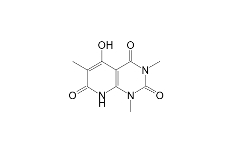 5-hydroxy-1,3,6-trimethylpyrido[2,3-d]pyrimidine-2,4,7(1H,3H,8H)-trione