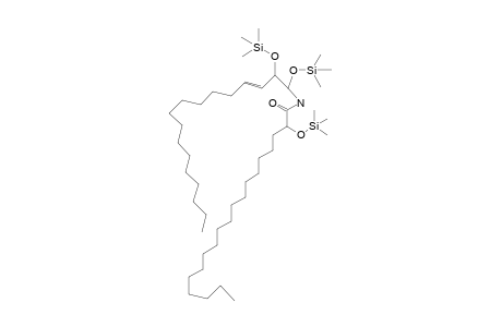 N-(2-Hydroxystearoyl)sphingosine, tris(trimethylsilyl) ether