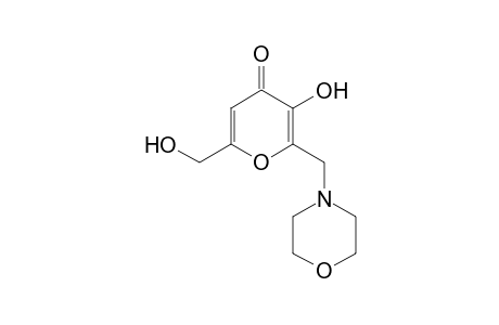 3-hydroxy-6-(hydroxymethyl)-2-(morpholinomethyl)-4H-pyran-4-one