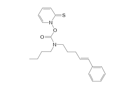 1-[(N-Butyl-N-(5-phenyl-4-pentenyl)carbamoyl]oxy]-2(1H)-pyridinethione