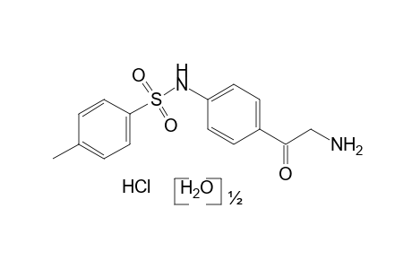4'-glycyl-p-toluenesulfonanilide, hdrochloride, hemihydrate