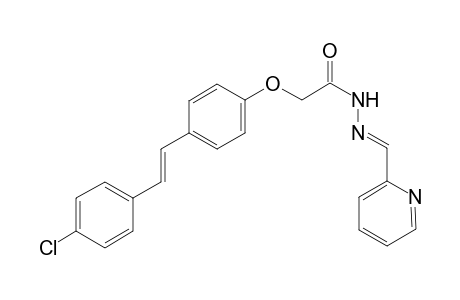 4-{[(2'-Pyridyl)imino)aminocarbonyl]methoxy}-(p-chloro)stylbene