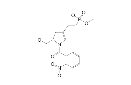 [4-[(E)-2-dimethoxyphosphorylvinyl]-2-methylol-2-pyrrolin-1-yl]-(2-nitrophenyl)methanone