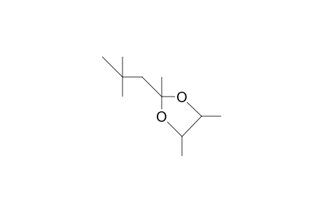 2-Neopentyl-2,4,5-trimethyl-1,3-dioxolan