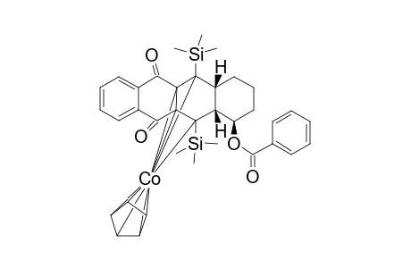 CpCo[5,12-bis(trimethylsilyl)-4-benzyloxyhexahydronaphthacene-6,11-dione]complex