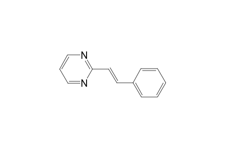 2-[(E)-2-phenylethenyl]pyrimidine