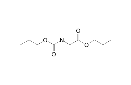 Glycine, N-isobutoxycarbonyl-, propyl ester