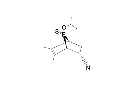 ENDO-2-CYANO-5,6-DIMETHYL-ANTI-7-ISOPROPOXY-7-PHOSPHABICYCLO-[2.2.1]-HEPT-5-ENE-P-SULFIDE