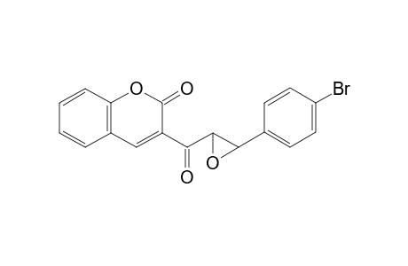 3-[3-(4-bromophenyl)oxiran-2-yl]carbonylchromen-2-one