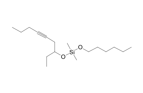 Silane, dimethyl(non-5-yn-3-yloxy)hexyloxy-