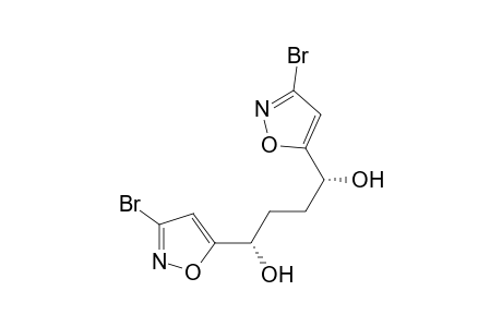 meso-1,4-Bis(3-bromo-5-isoxazolyl)-1,4-butanediol