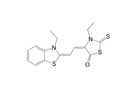 3-Ethyl-2-[2-(3-ethyl-5-oxo-2-thioxo-4-thiazolidinylidene)ethylidene]benzothiazoline