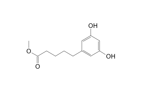 Methyl 5-(3',5'-dihydroxyphenyl)pentanoate