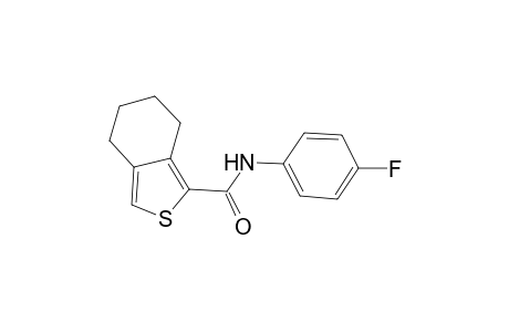 benzo[c]thiophene-1-carboxamide, N-(4-fluorophenyl)-4,5,6,7-tetrahydro-