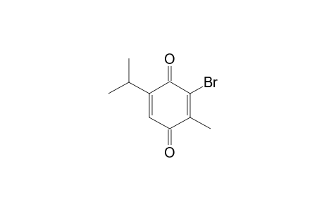 6-bromo-p-mentha-3,6-diene-2,5-dione