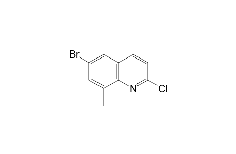 6-bromo-2-chloro-8-methylquinoline
