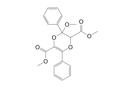 2,5-Diphenyl-3,6-bis(methoxycarbonyl)5-methoxy-1,4-dioxacyclohex2-ene