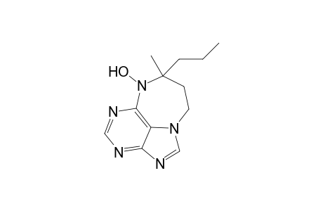 7,8,9,10-Tetrahydro-10-hydroxy-9-methyl-9-propyl[1,4]diazepino[1,2,3-g,h]purine Hydrobromide