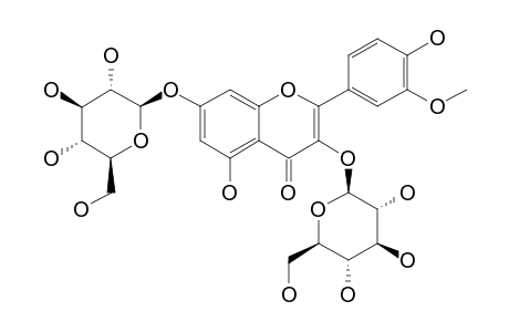 ISORHAMNETIN-3,7-DI-O-GLUCOPYRANOSIDE
