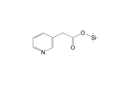 Acetic acid, (3-pyridyl)-, trimethylsilyl ester