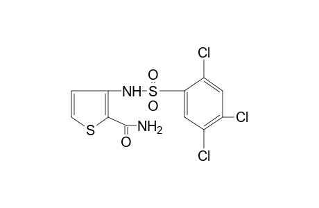 3-(2,4,5-trichlorobenzenesulfonamido)-2-thiophenecarboxamide