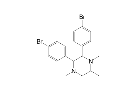 2,3-Bis(4-bromophenyl)-1,4,5-trimethylpiperazine