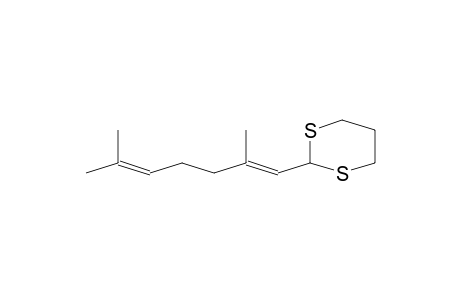 E-2-(2,6-DIMETHYLHEPTA-1,5-DIENYL)-1,3-DITHIAN