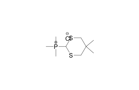 (5,5-Dimethyl-1,3-dithian-2-yl)trimethylphosphonium Chloride