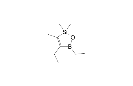 4,5-Diethyl-2,2,3-trimethyl-2,5-dihydro-1,2,5-oxasilaborole