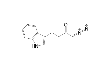 1-Diazo-4-(indol-3-yl)butan-2-one