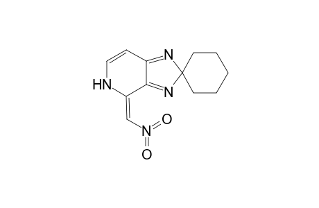 (4E)-4-(nitromethylidene)spiro[5H-imidazo[4,5-c]pyridine-2,1'-cyclohexane]