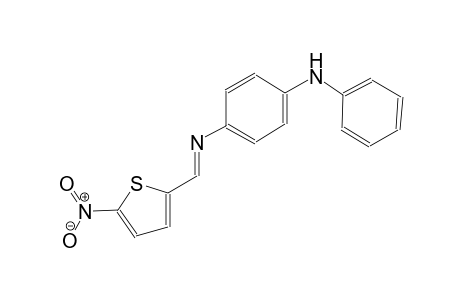 1,4-benzenediamine, N~1~-[(E)-(5-nitro-2-thienyl)methylidene]-N~4~-phenyl-