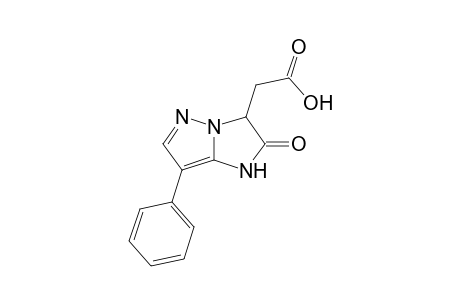 1H-Imidazo[1,2-b]pyrazole-3-acetic acid, 2,3-dihydro-2-oxo-7-phenyl-