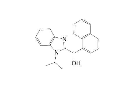 (1-Isopropyl-1H-benzimidazol-2-yl)(1-naphthyl)methanol