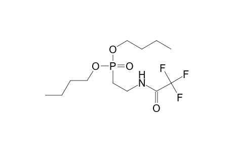 Dibutyl 2-(n-trifluoroacetylamino)ethylphosphonate