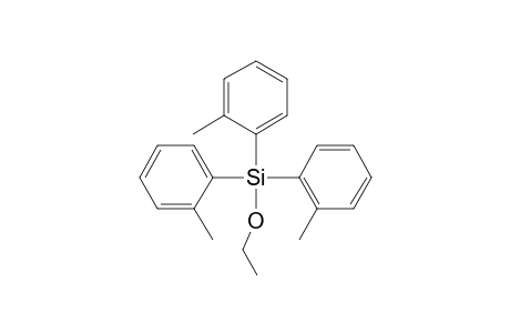 (Ethoxy)[tri(O-tolyl)]silane