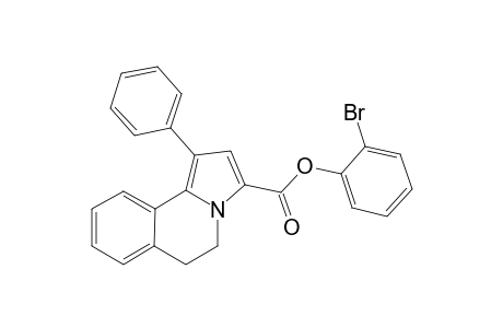 2'-Bromophenyl 1-phenyl-5,6-dihydropyrrolo[2,1-a]isoquinoline-3-carboxylate