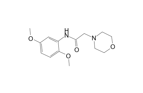 2',5'-dimethoxy-4-morpholineacetanilide